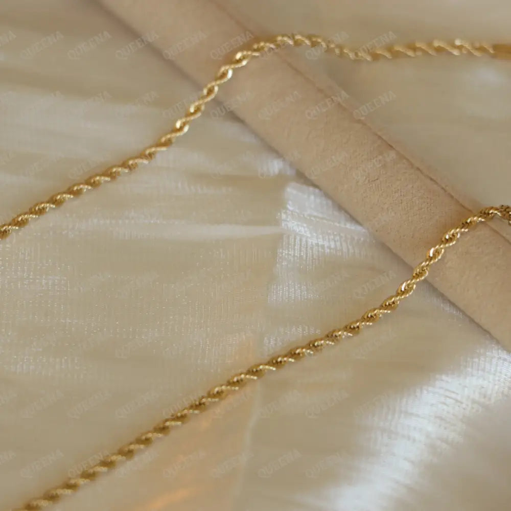 Essential Golden Rope Chain Necklace Necklaces