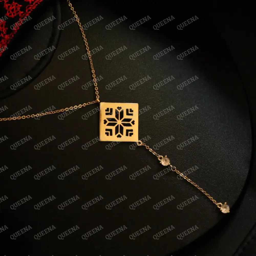 Heritage Palestine Star Glow Pendant Necklace Necklaces
