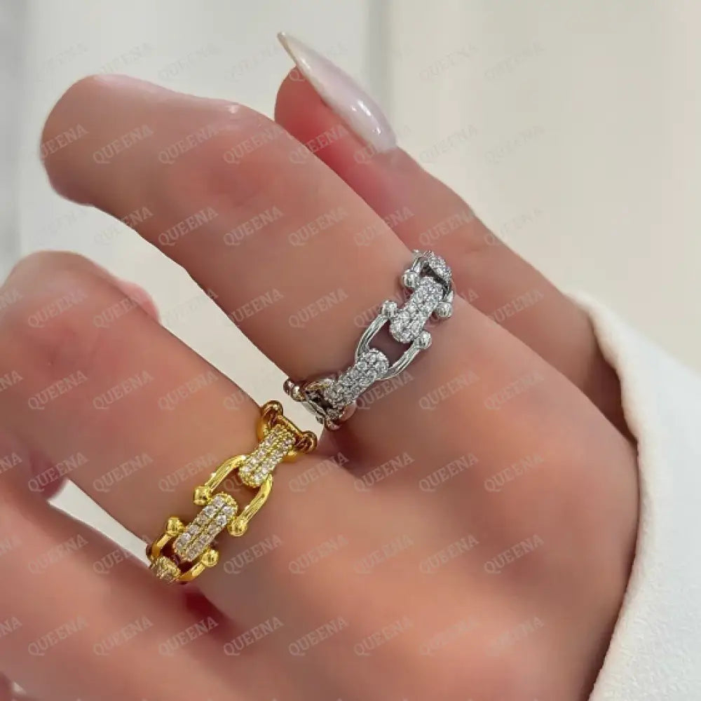 Luna Ring - Adjustable (Free Size) - Rings