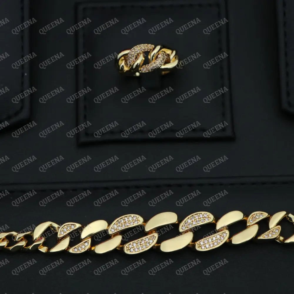 Luxury AL-Malekah Golden Janzeer Full JEWELRY SET - High Quality 21k Gold Plated Statement Piece Jewelry Sets