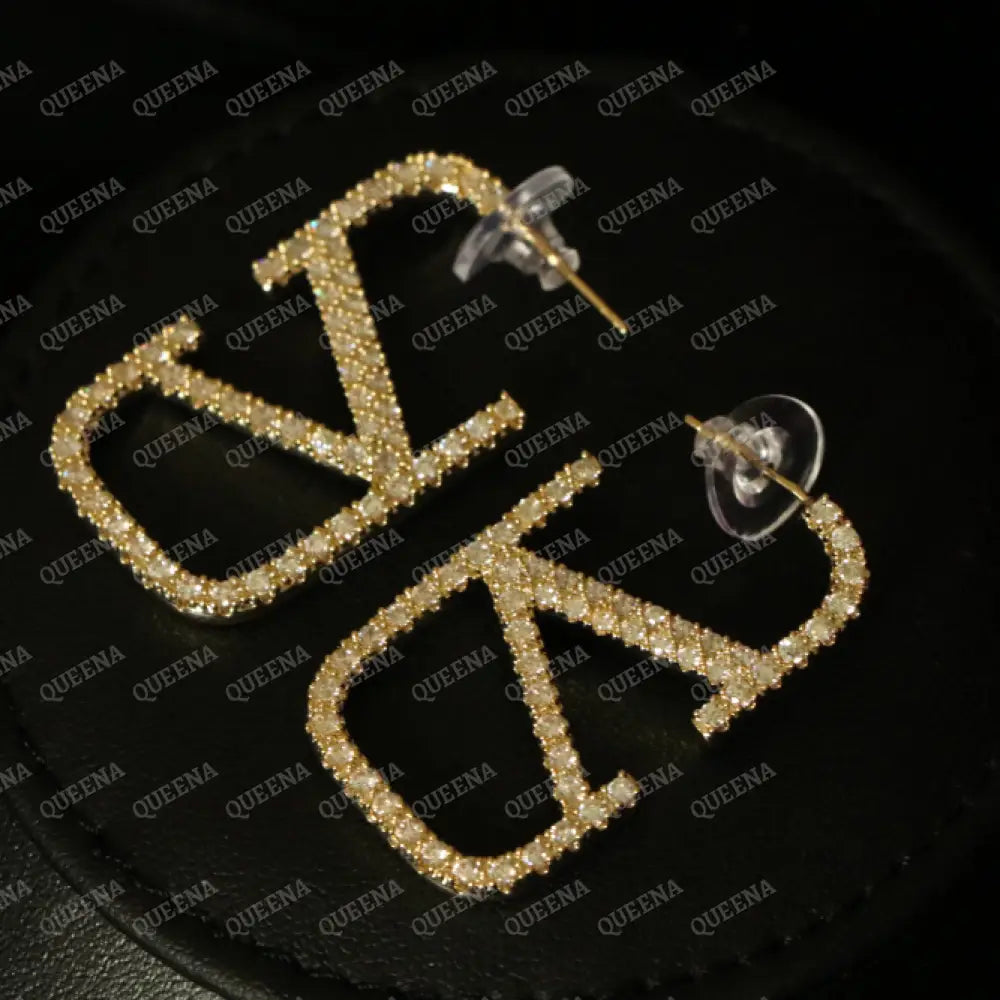 Luxury Sparkle Valentina Earrings Studded with Full Zircon earrings