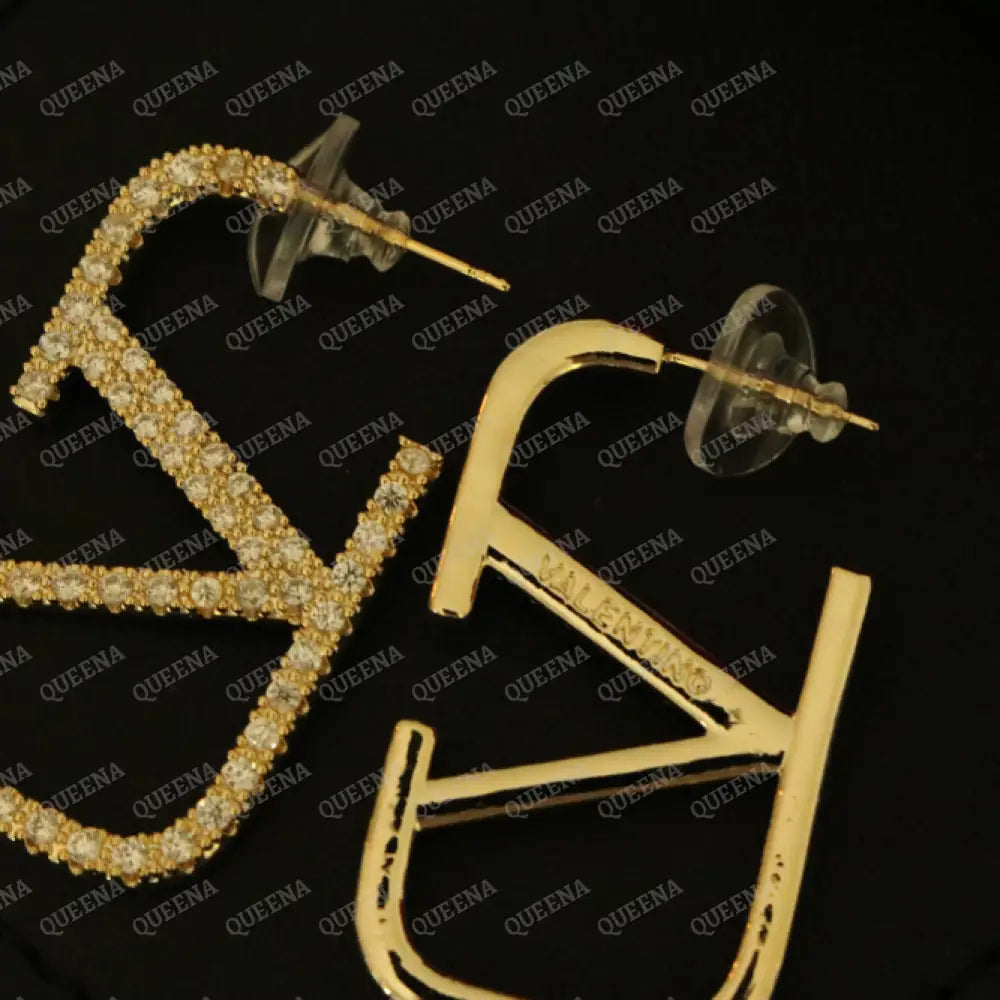 Luxury Sparkle Valentina Earrings Studded with Full Zircon earrings