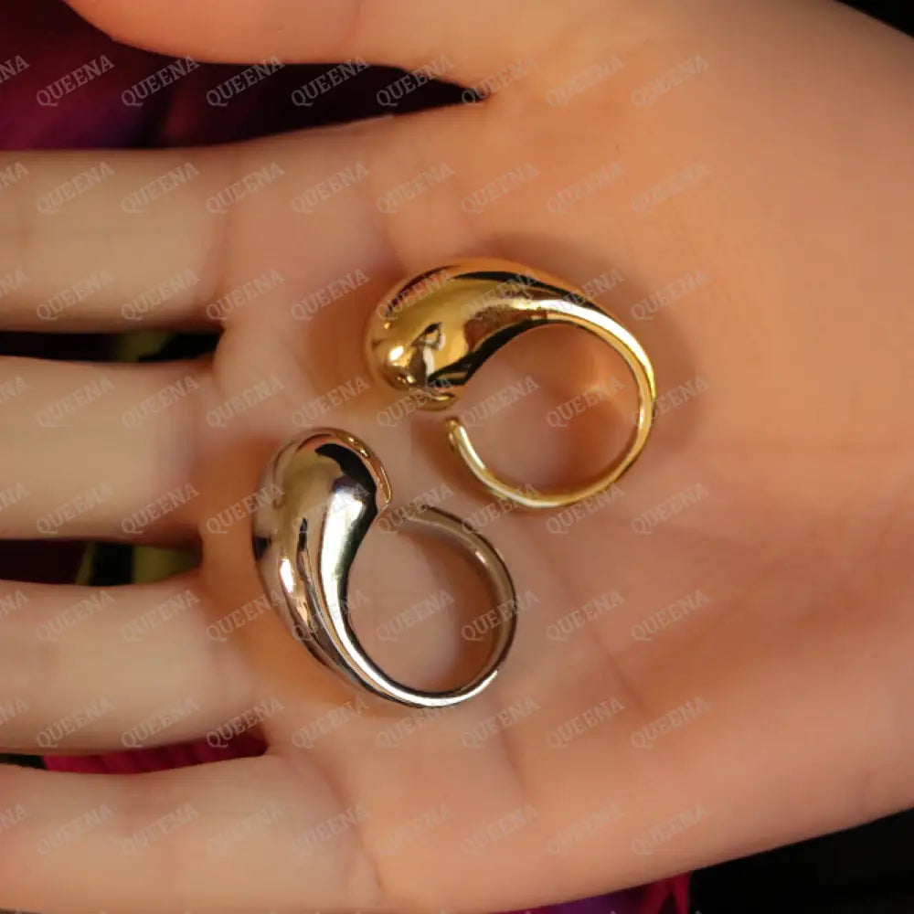 Monica Chunky Open Ring - Adjustable (Free Size) Rings