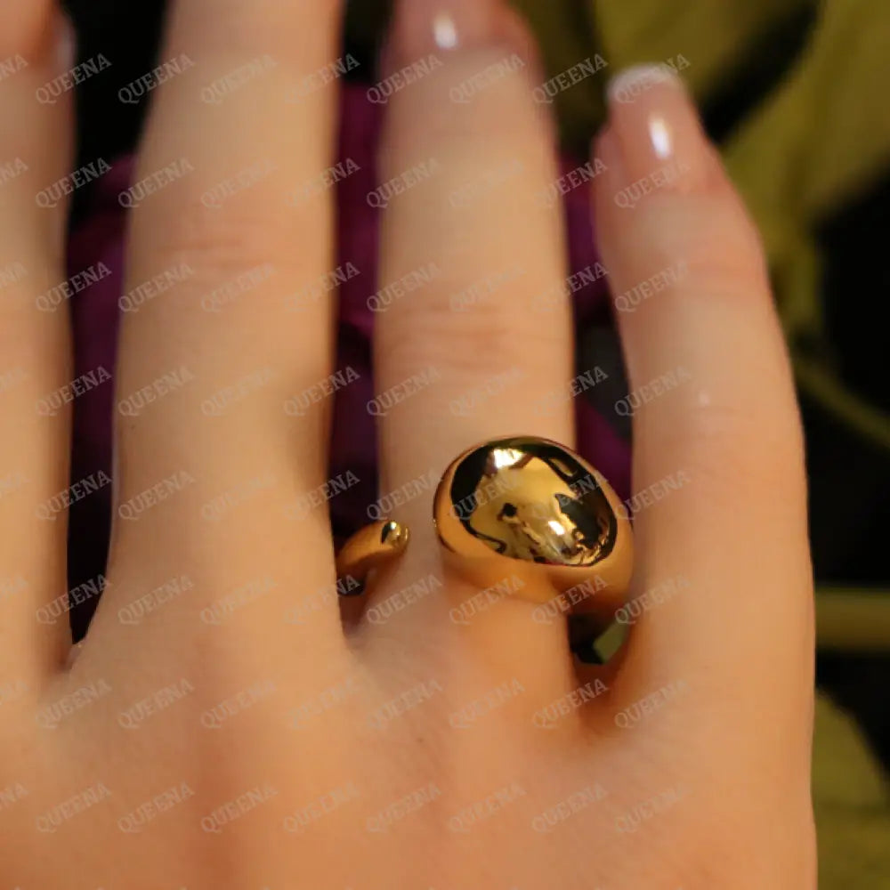 Monica Chunky Open Ring - Adjustable (Free Size) Rings