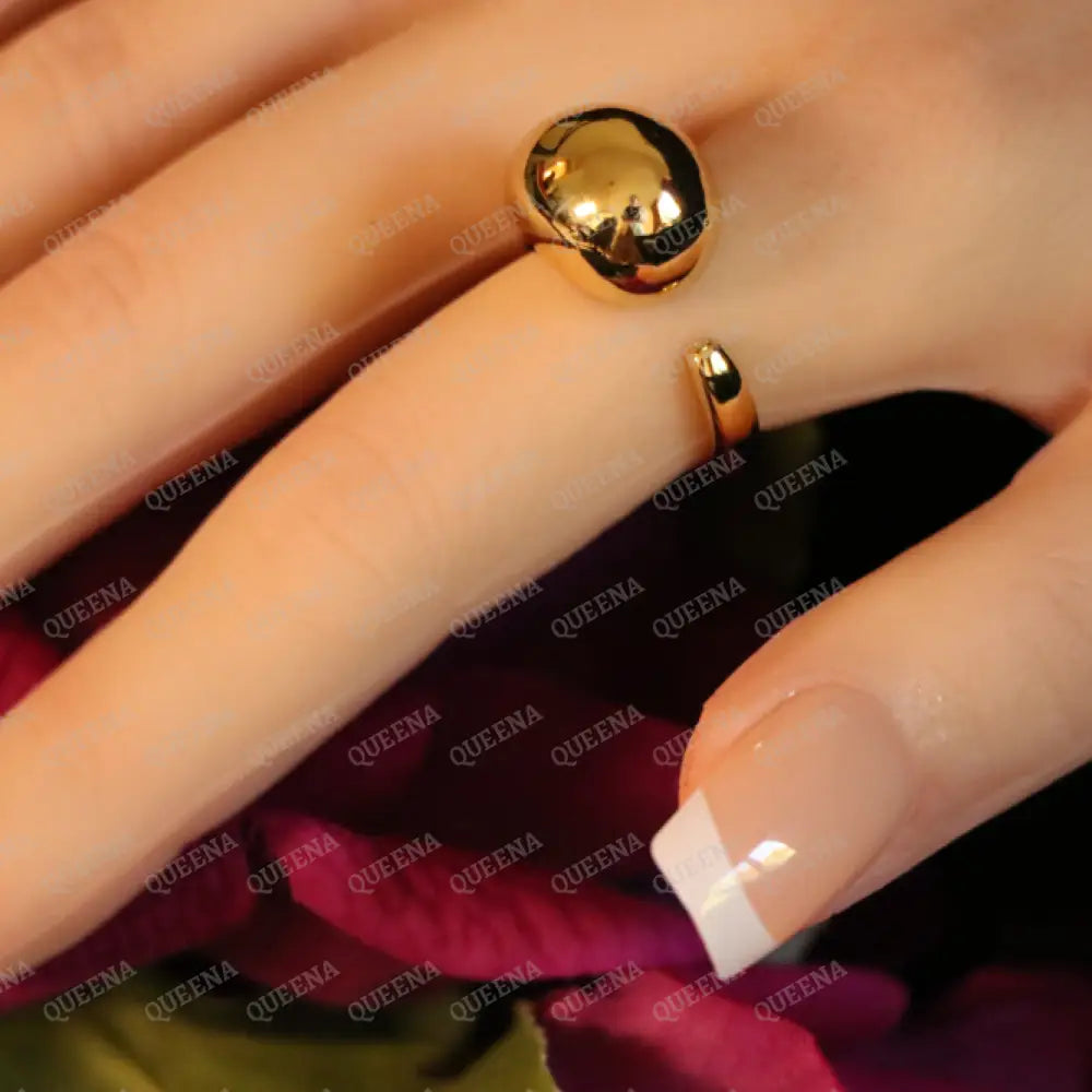 Monica Chunky Open Ring - Adjustable (Free Size) Rings