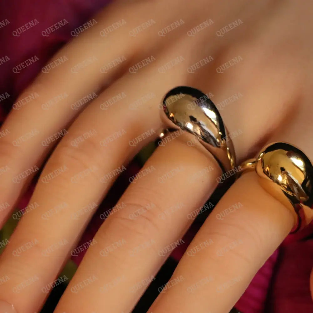 Monica Chunky Open Ring - Adjustable (Free Size) Rings