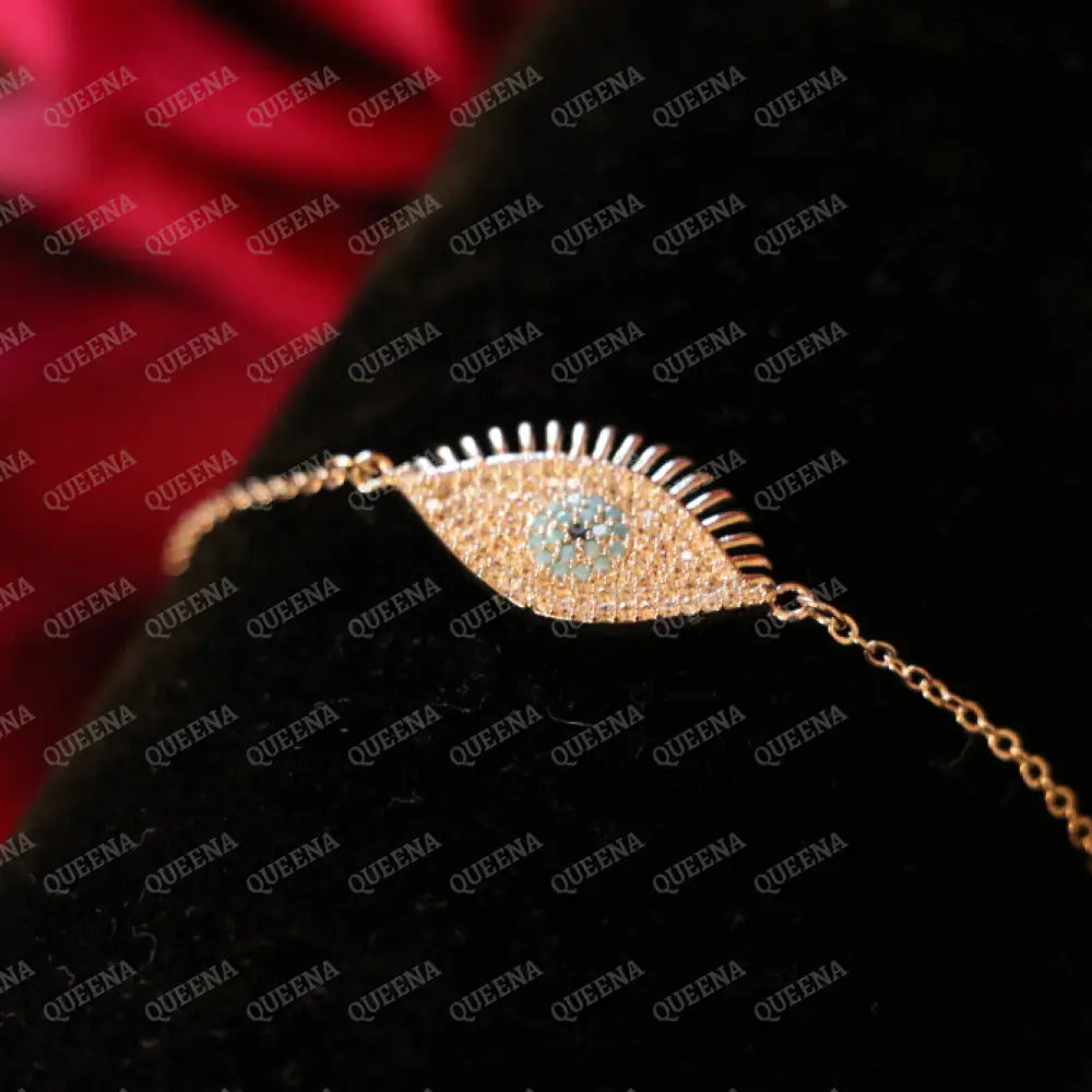 Silver Sparkle Evil Eye Bracelet Bracelet