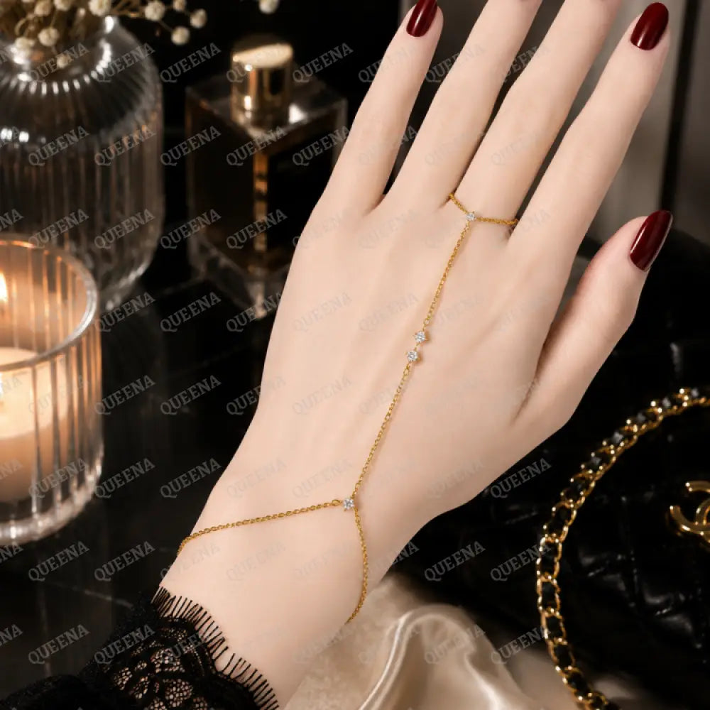 Sophie Hand Chain Bracelet - Bracelet