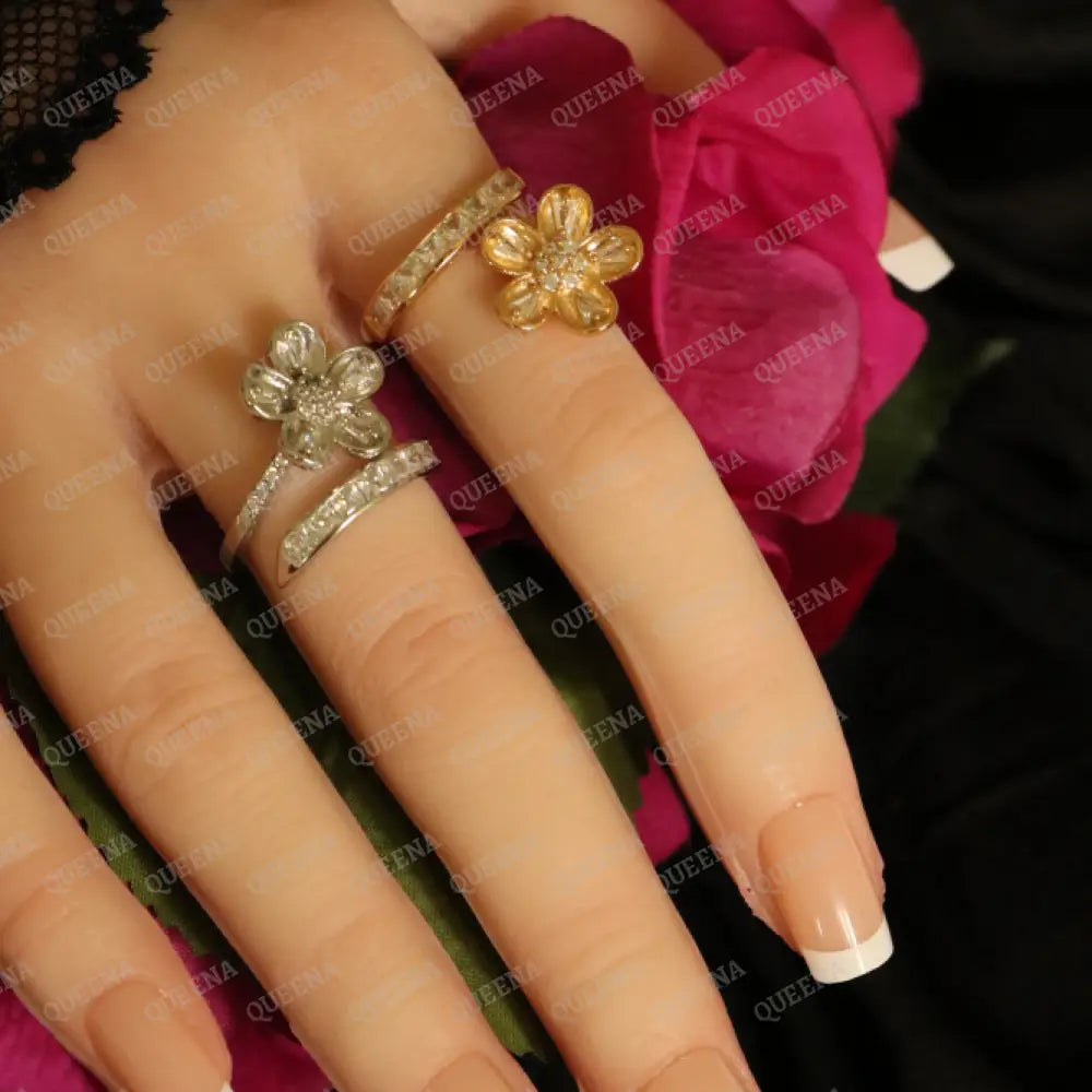 Sweet Jasmin Ring - Adjustable (Free Size) Ring Rings