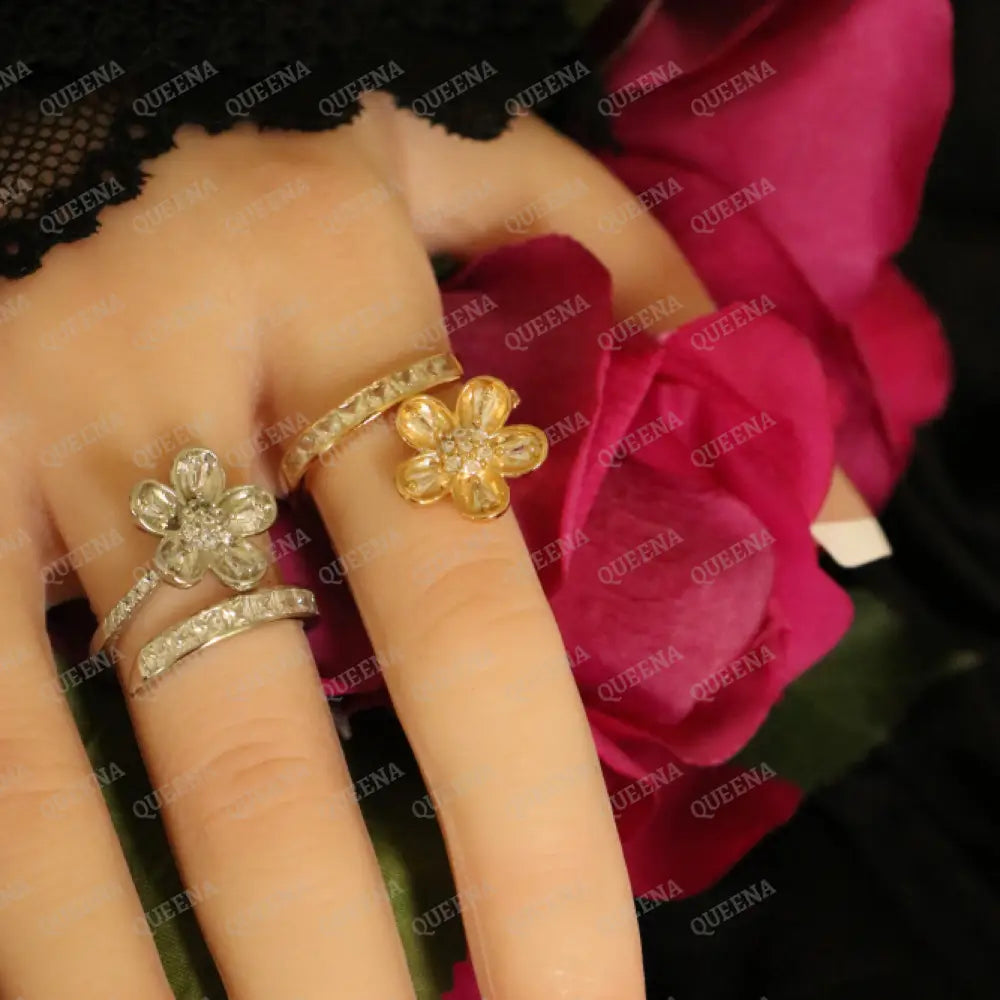 Sweet Jasmin Ring - Adjustable (Free Size) Ring Rings