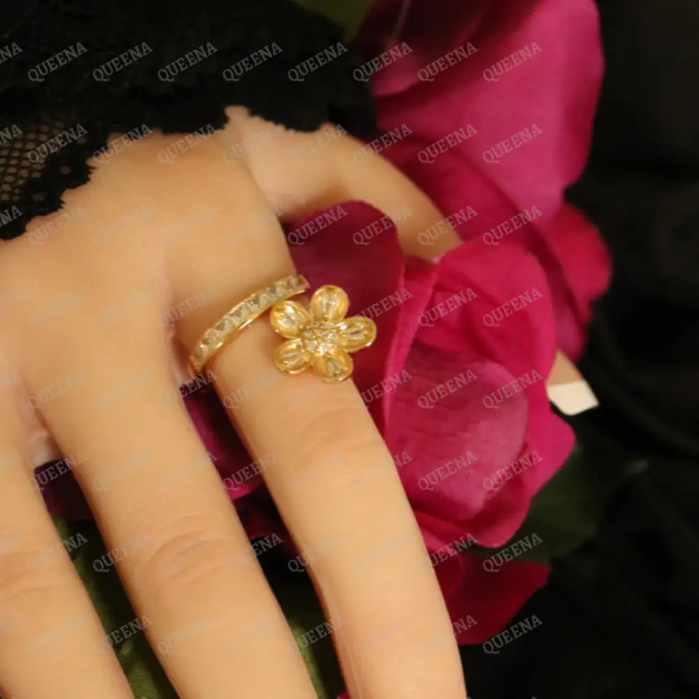 Sweet Jasmin Ring - Adjustable (Free Size) Ring Rings