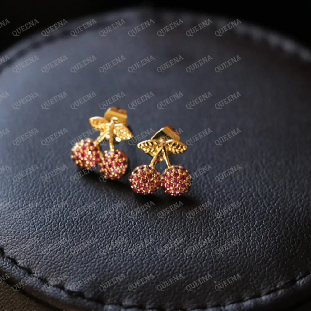 Cherry Earrings Earrings