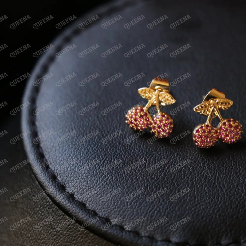 Cherry Earrings Earrings