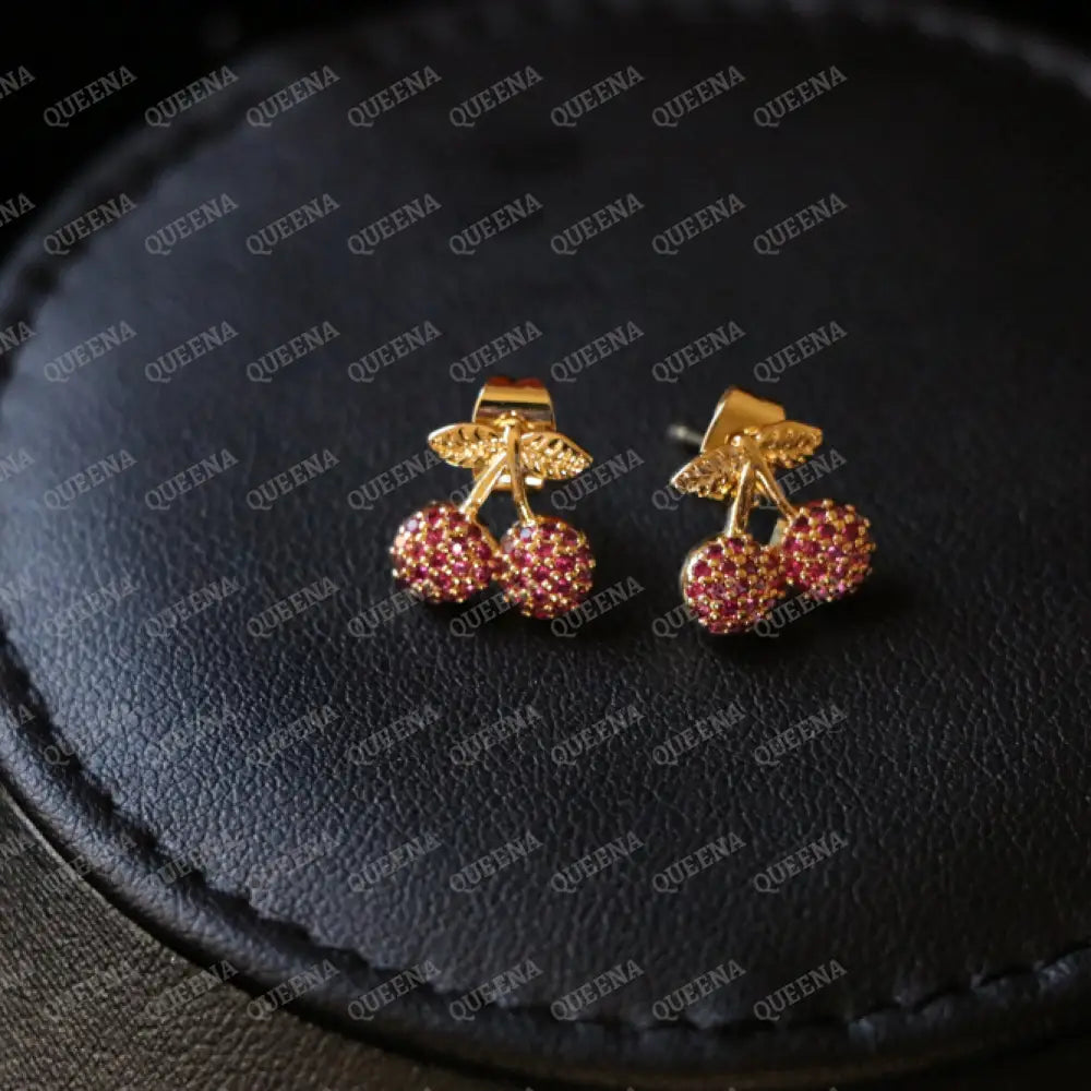 Cherry Earrings Earrings