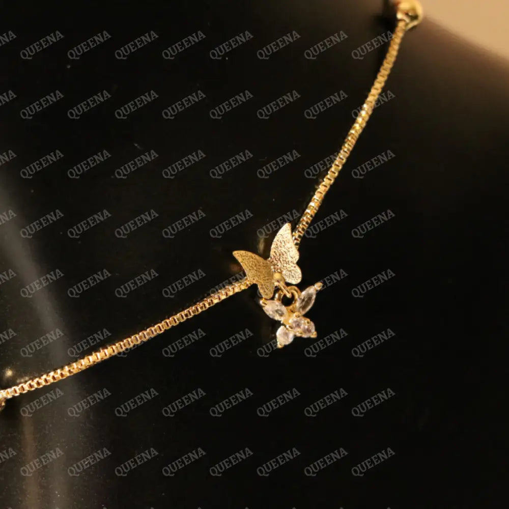 Cutie Butterfly Anklet - Anklet
