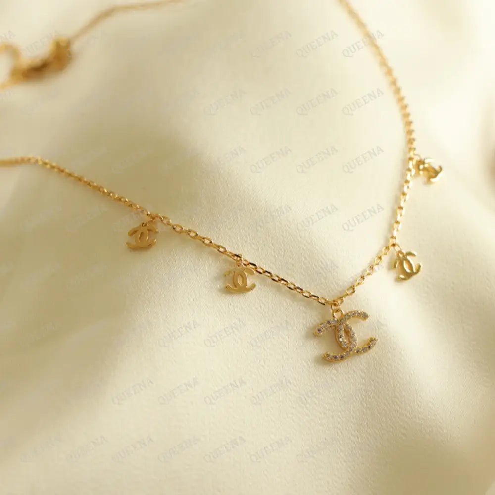 Dainty Feminine Ch Adjustable Chocker Necklace Necklaces