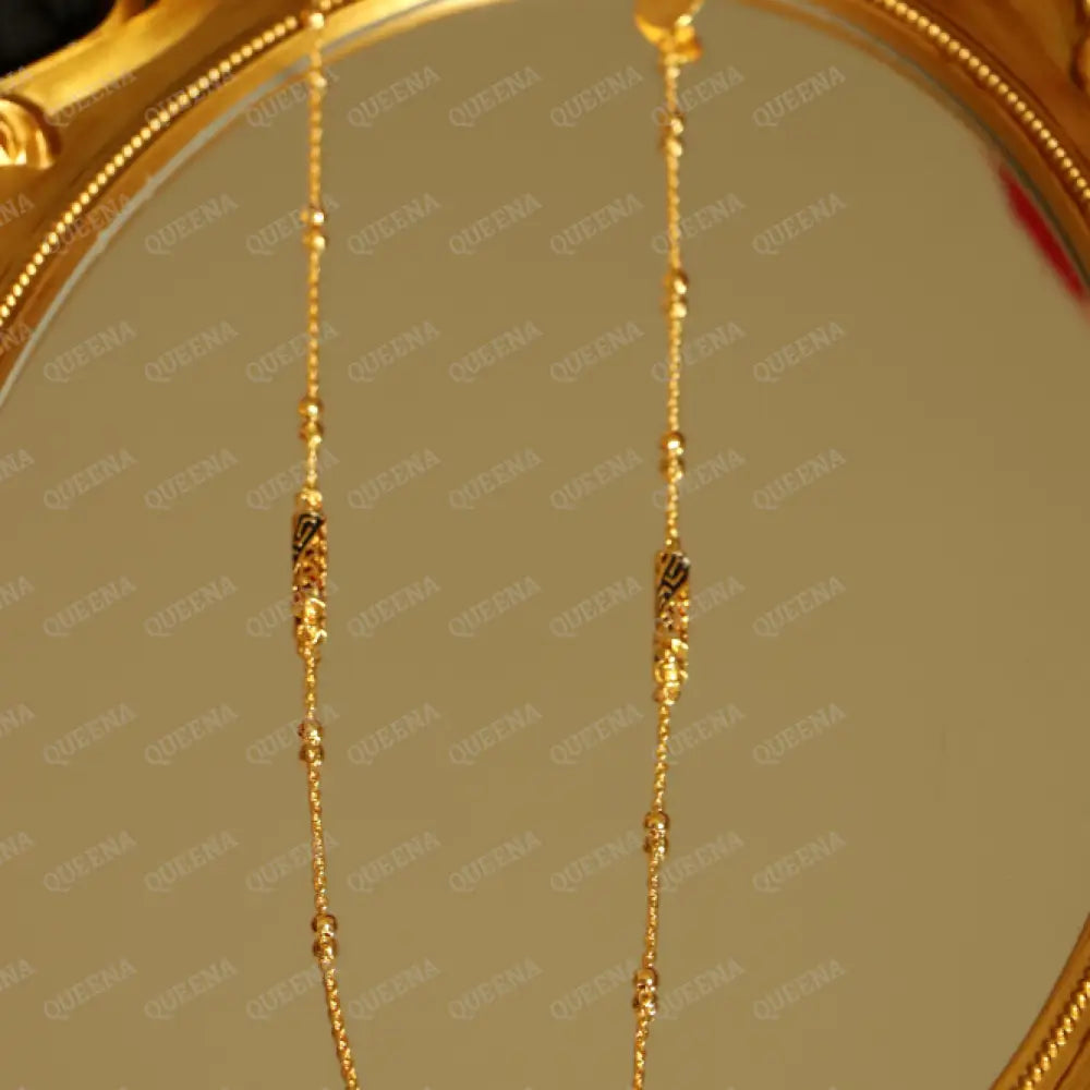 Dainty Multi Lyra Coins Long Layering Necklace with Verasacei pattern Necklaces
