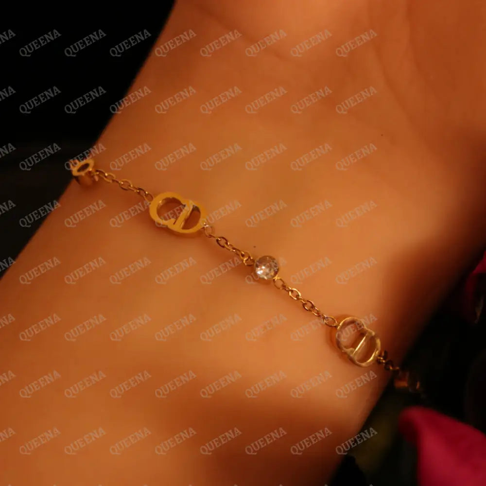 Delicate CD Bracelet Bracelet