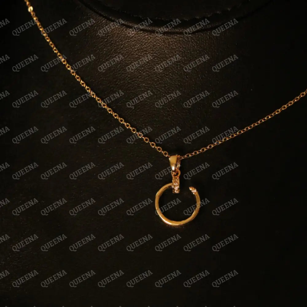 Delicate Iconic Nail Necklace Necklaces