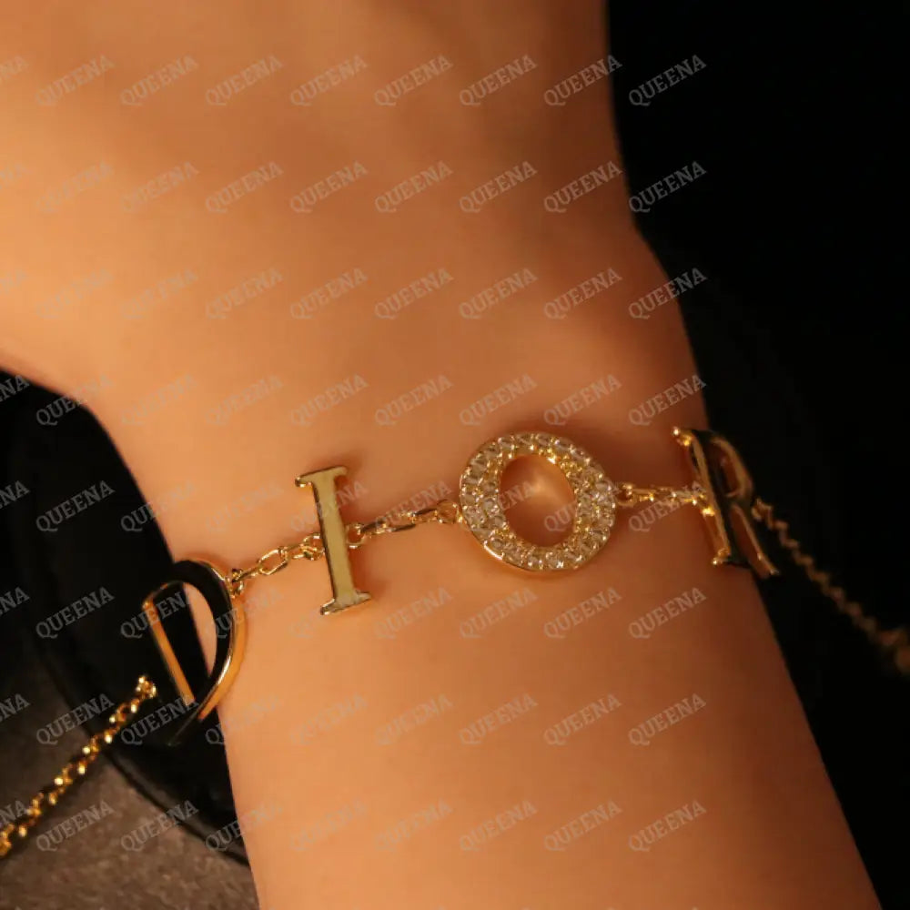 DIORA Letters Bracelet Bracelet