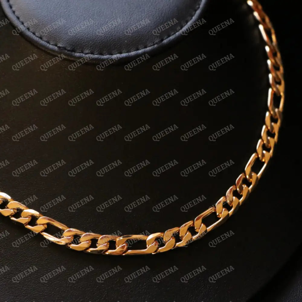 Essential Golden Figaro Chain Necklace Necklaces