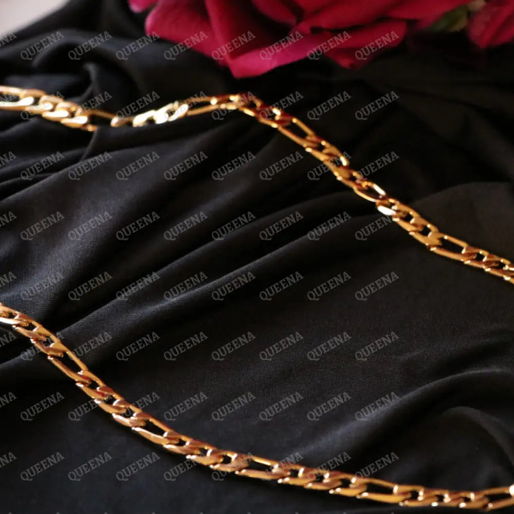 Essential Golden Figaro Chain Necklace Necklaces