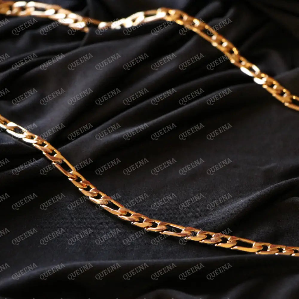 Essential Golden Figaro Chain Necklace Necklaces
