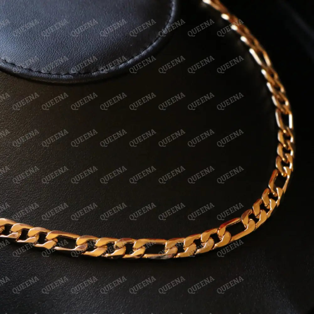Essential Golden Figaro Chain Necklace Necklaces