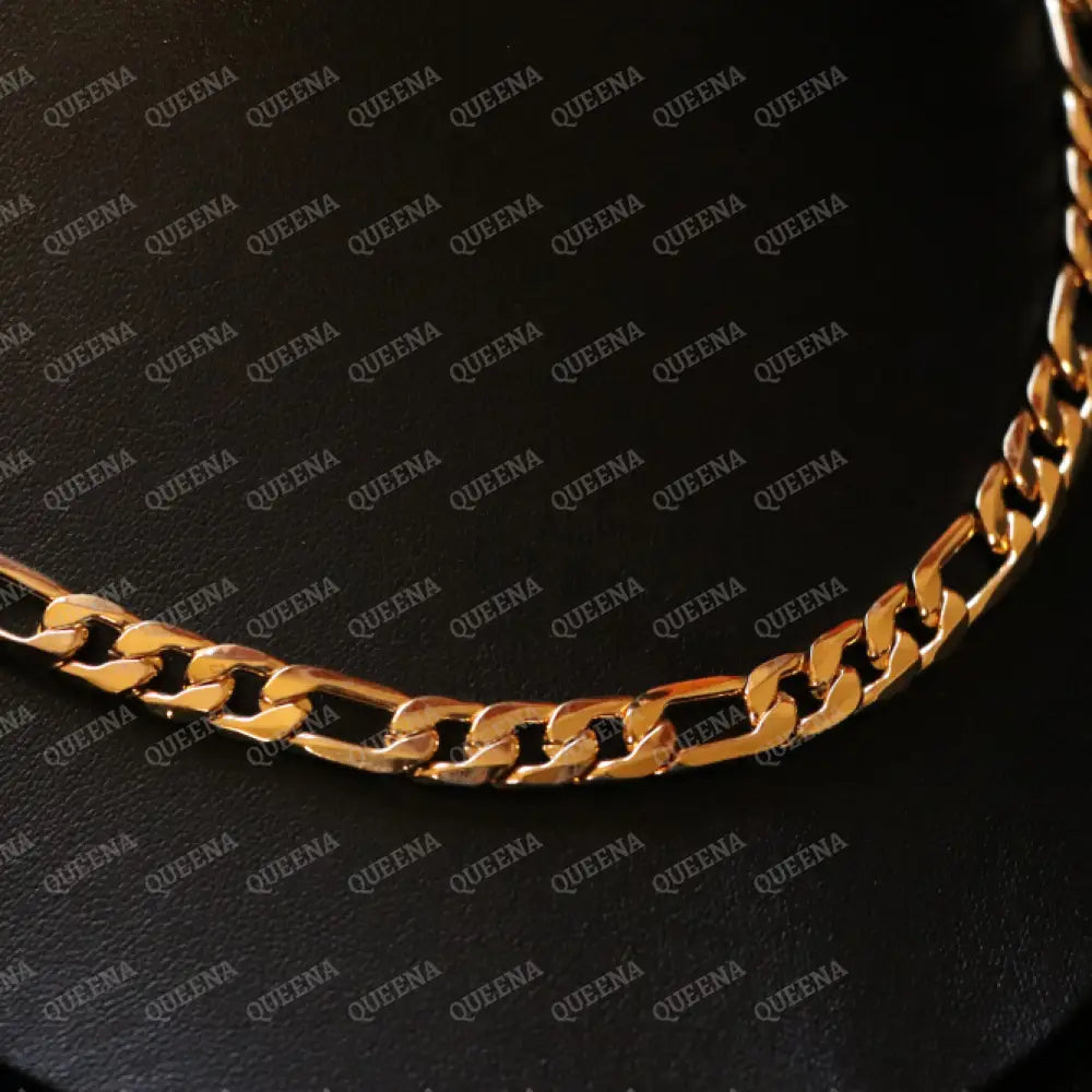 Essential Golden Figaro Chain Necklace Necklaces