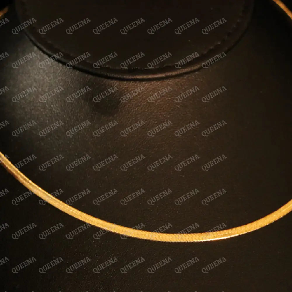 Essential Golden Shiny Snake Chain Necklace Necklaces