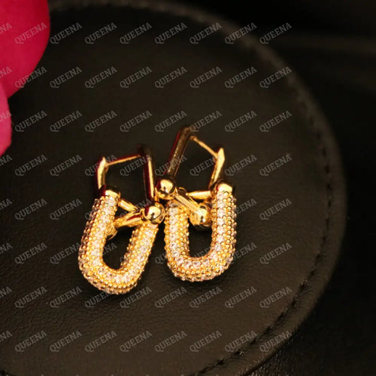 Golden Teffani Earrings Earrings