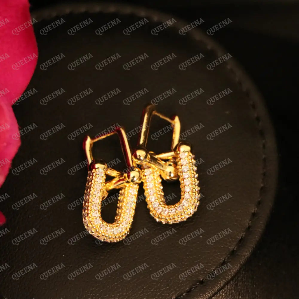 Golden Teffani Earrings Earrings