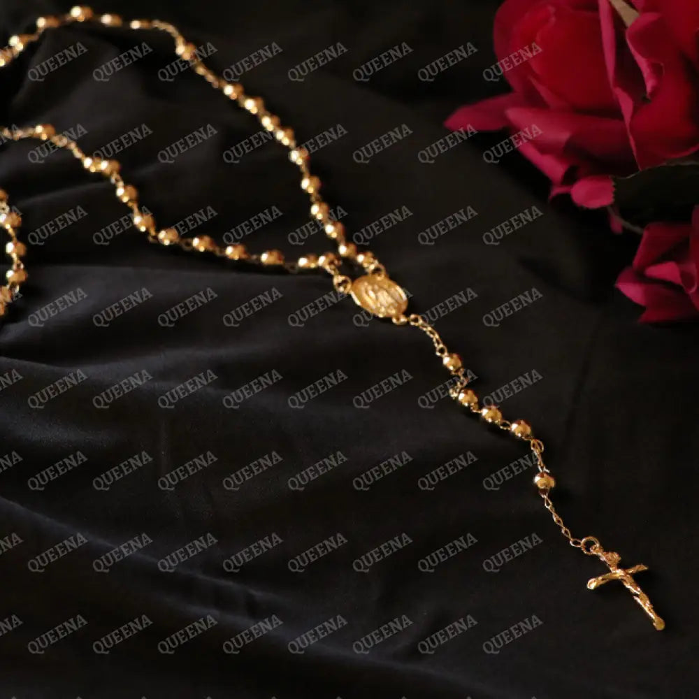 Holy Mary Rosary Necklaces