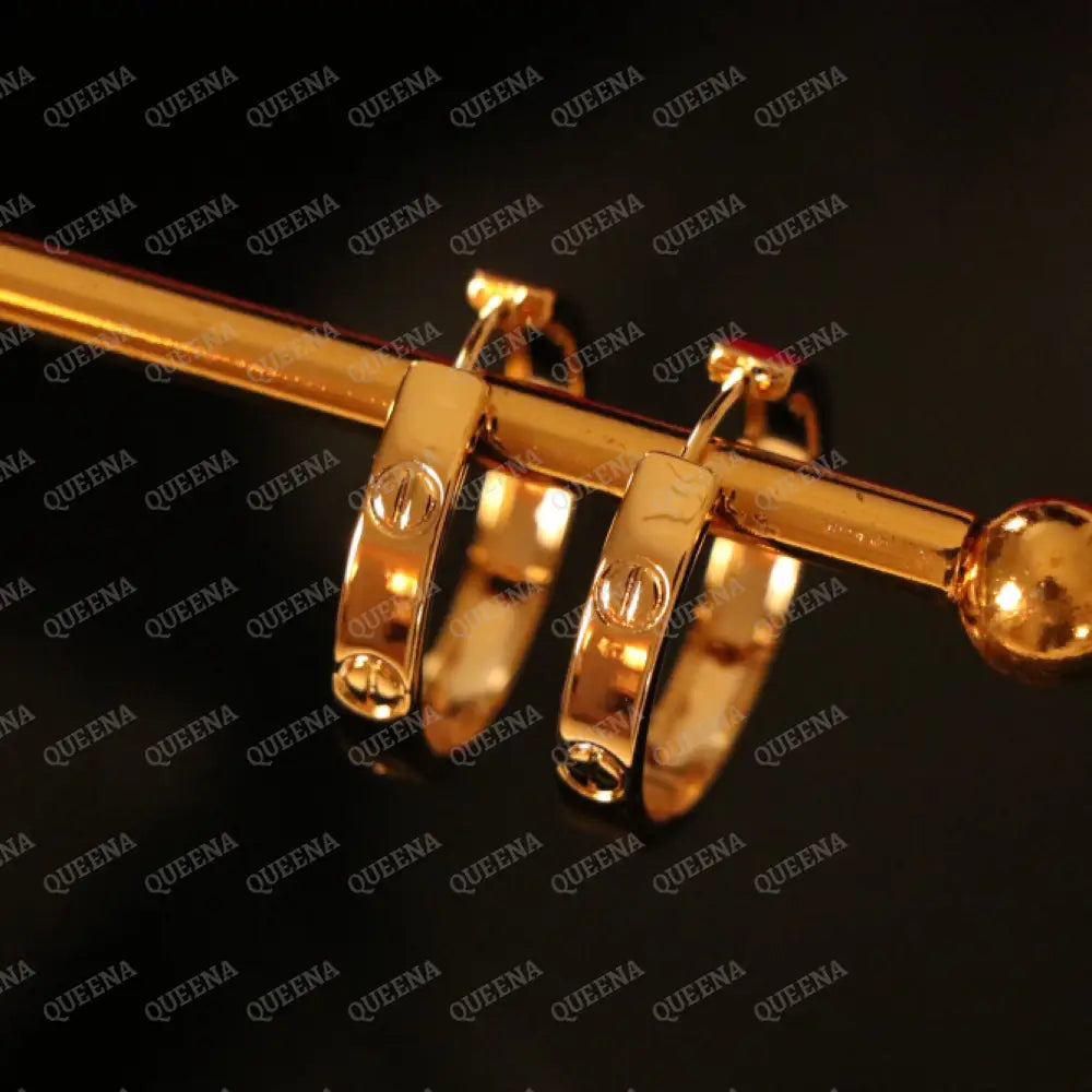 Iconic Love Big Hoop Earrings Earrings