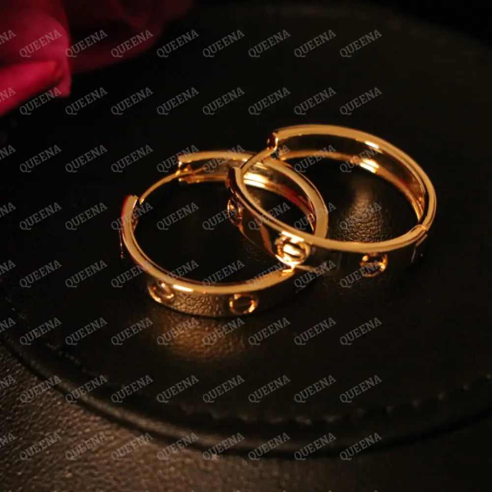 Iconic Love Big Hoop Earrings Earrings