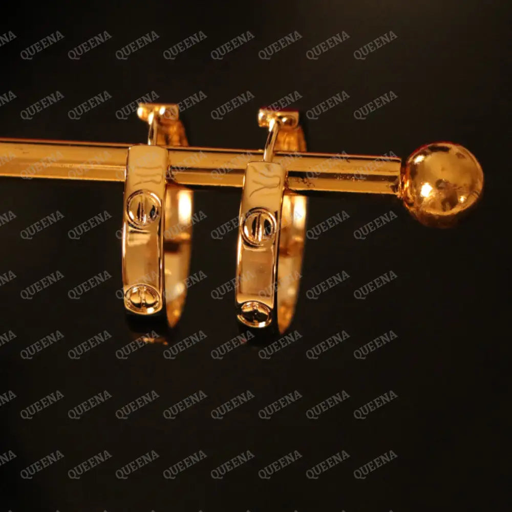 Iconic Love Big Hoop Earrings Earrings