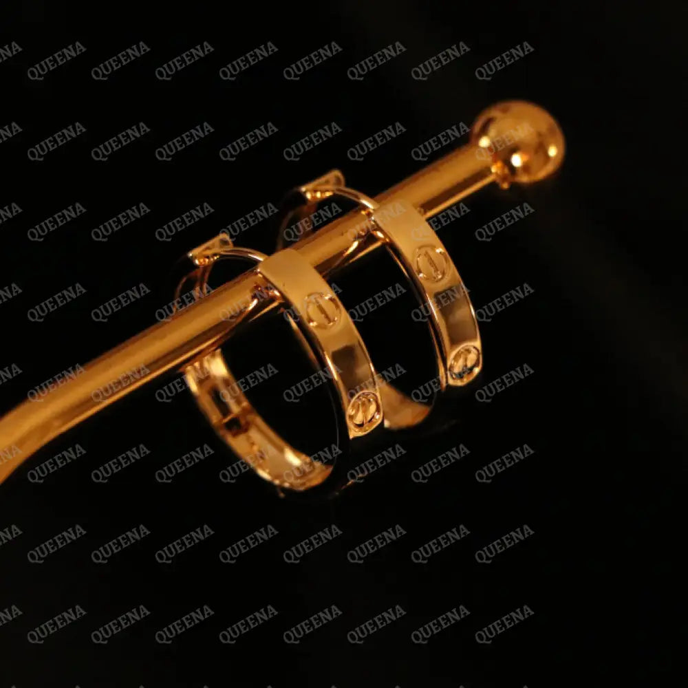 Iconic Love Big Hoop Earrings Earrings