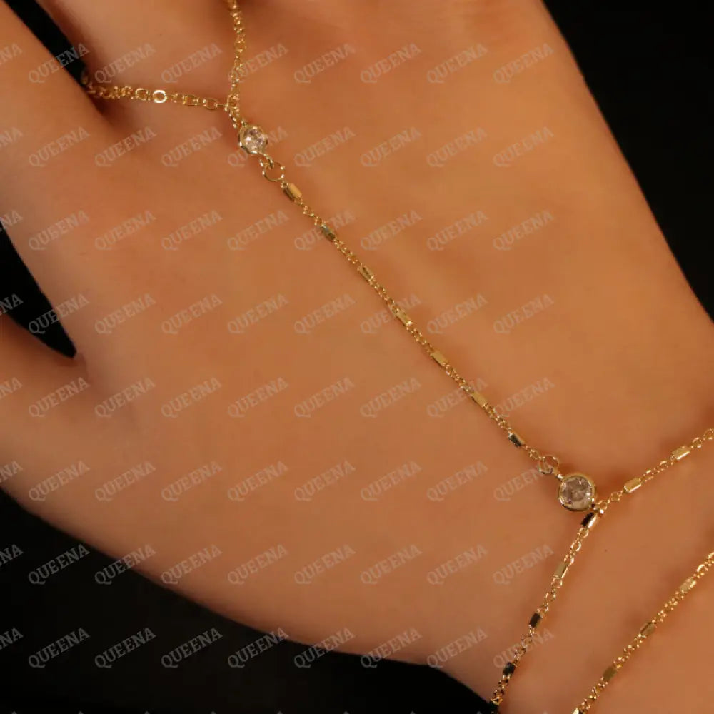 Layaly Double Layers Hand Chain Bracelet Bracelet