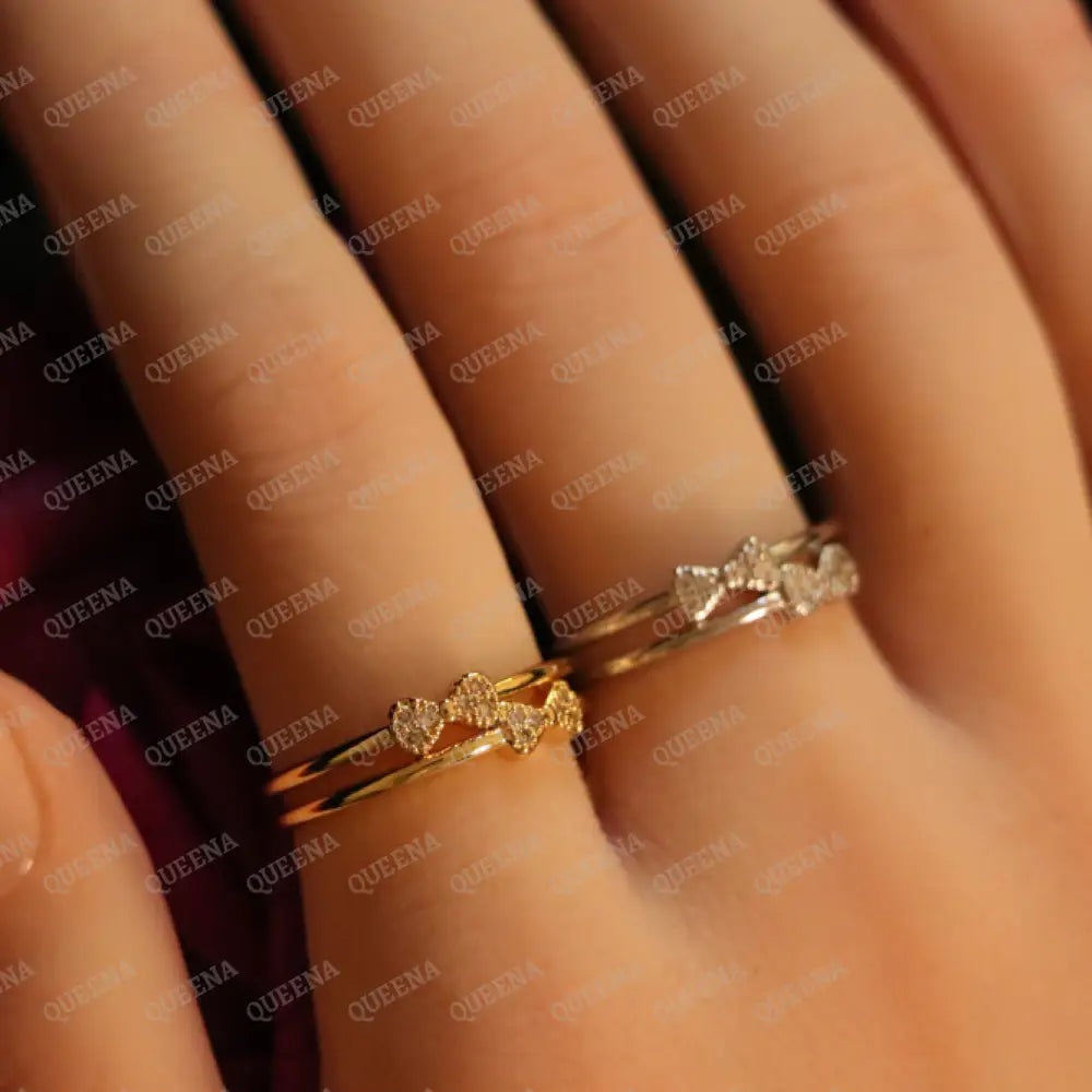 LOLy Double Bows Ring Rings