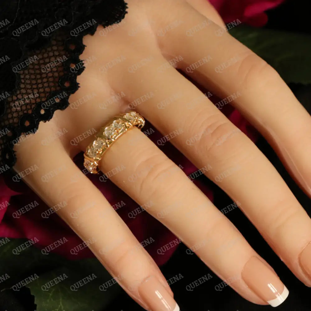Luxury Crystalline Grace Ring Studded with Full Crystals and Zircons - Adjustable (Free Size) Rings