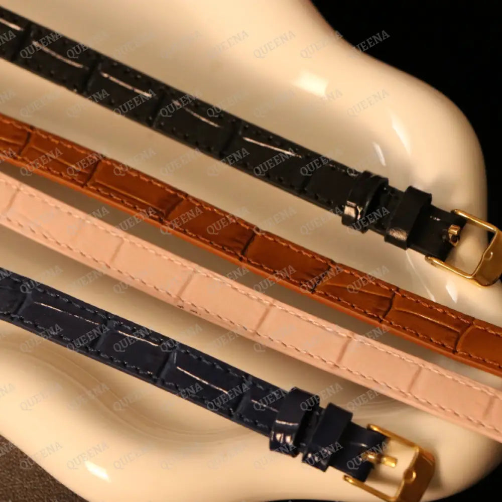 Luxury Golden Arabic Calligraphy Leather Bangle Bracelet