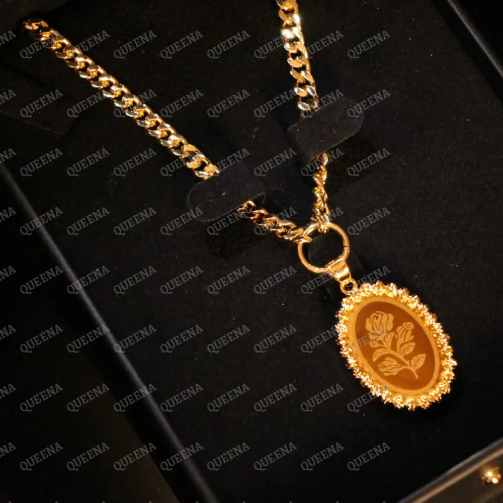 Luxury SABEKAH ONSA Shiny Long Janzeer Chain Necklace Necklaces