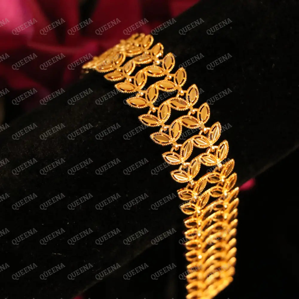 Luxury SUNBULA Shiny Chain Bracelet - High Quality 21k Gold-Plated Statement Piece Bracelet