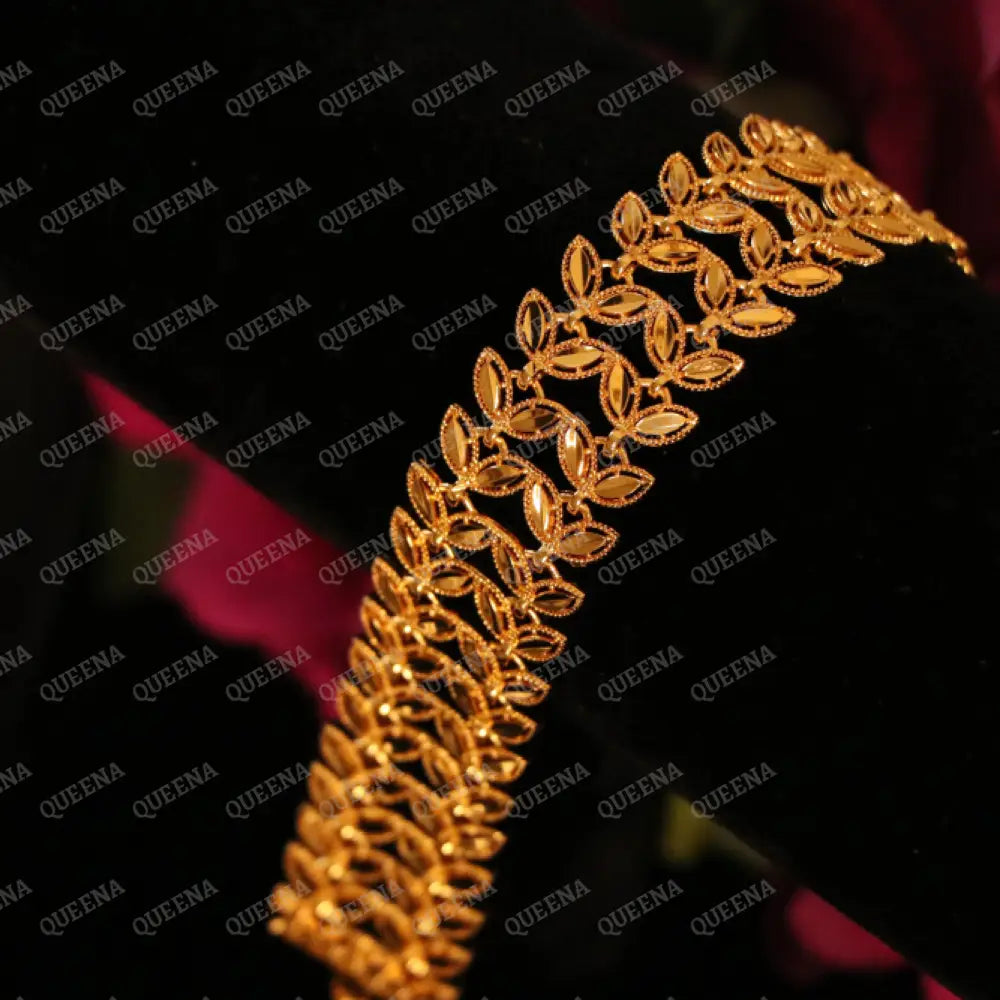 Luxury SUNBULA Shiny Chain Bracelet - High Quality 21k Gold-Plated Statement Piece Bracelet