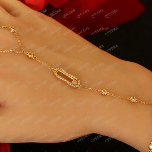 Mika Unique Hand Chain Bracelet