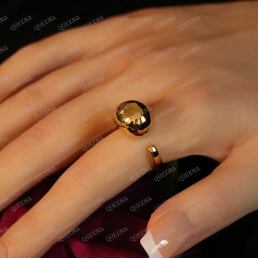 Monica Chunky Open Ring - Adjustable (Free Size) Rings