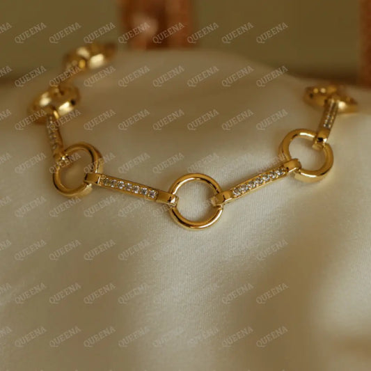 Nora Bracelet With Trendy Gold & Silver Mix