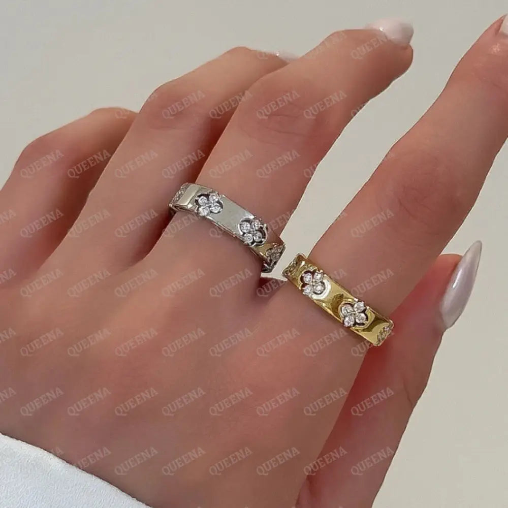 Princess Flower Ring - Adjustable Size - Rings