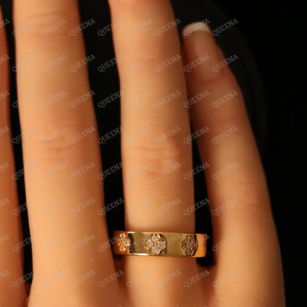 Princess Flower Ring Rings