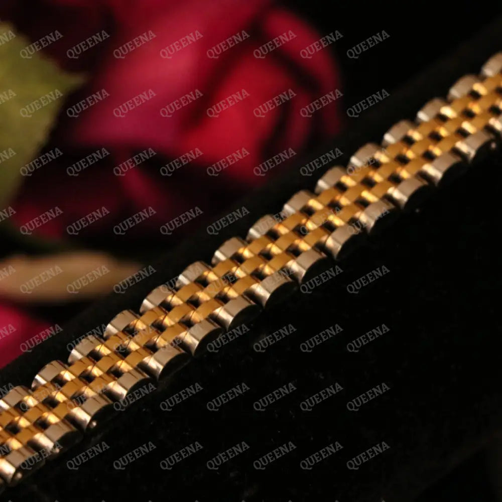 Rolexina Mix Gold and Silver Bracelet Bracelet